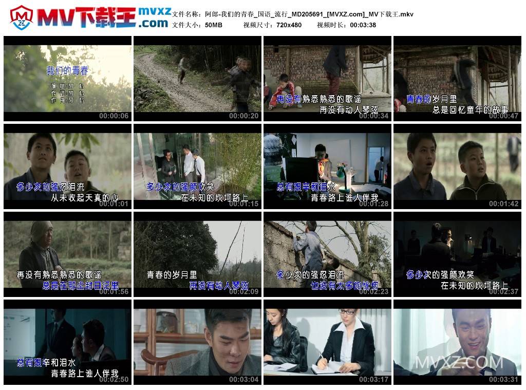 阿郎-我们的青春_国语_流行_MD205691